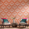 Imperial Orange Wallpaper