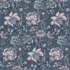 Laura Ashley Portia Dark Seaspray Wallpaper