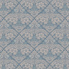 Laura Ashley Margam Newport Blue Wallpaper