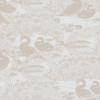 Laura Ashley Swans Dove Gray Wallpaper