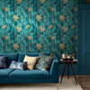 Canopy Peacock Wallpaper by Clarissa Hulse