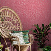 Gypsophila Raspberry & Silver Wallpaper by Clarissa Hulse