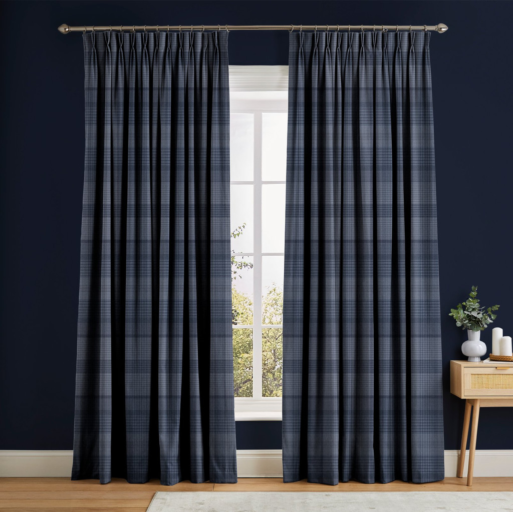 Heritage Plaid Blue Curtain - 121237cur_ROOMSET_01.jpg