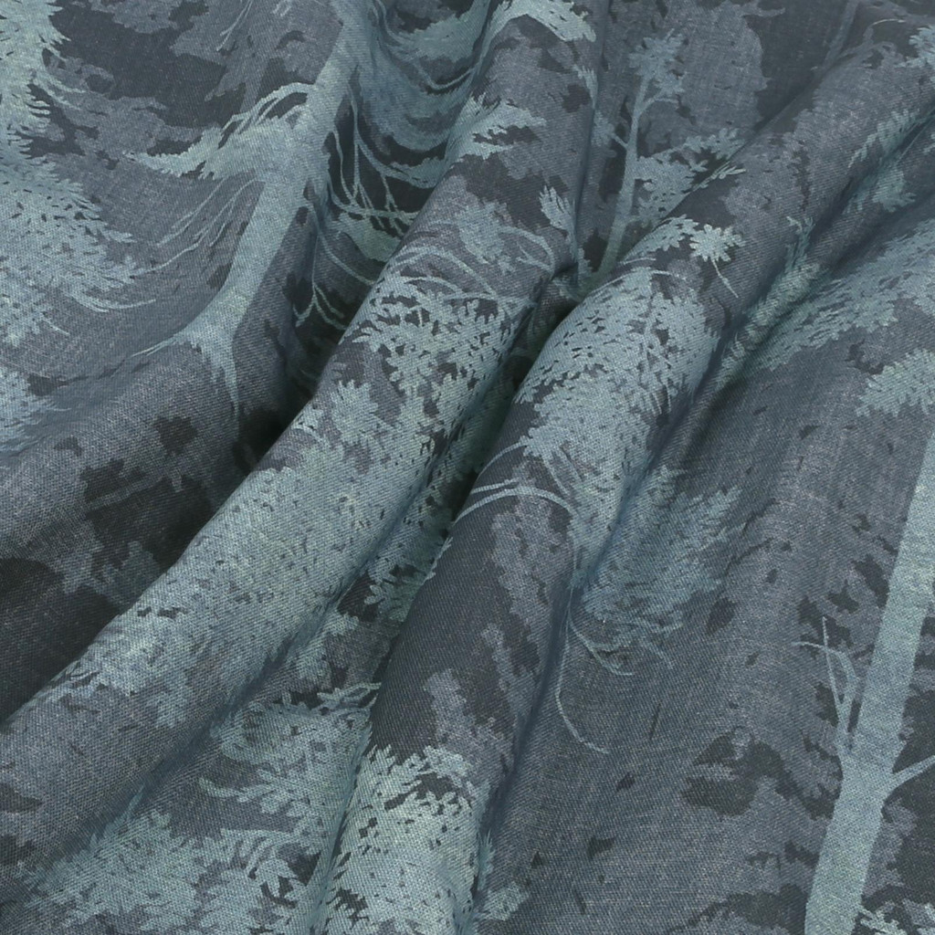 Norse Forest Soft Navy Curtains - 122450cur_DETAIL_01.jpg