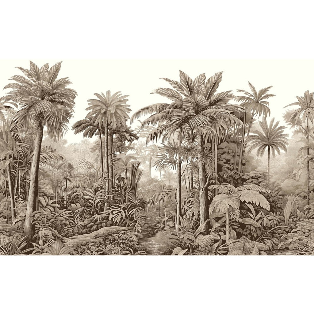 Benmore Ridge Sepia Bespoke Mural