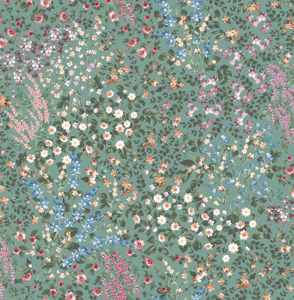 Painterly Flora Green Wallpaper - 142352_TILE_01.jpg