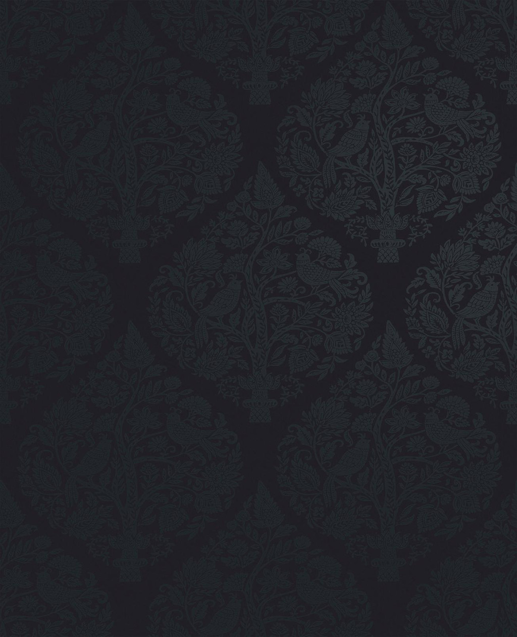 Woodland Fable Navy Wallpaper - 142059_TILE_01.jpg