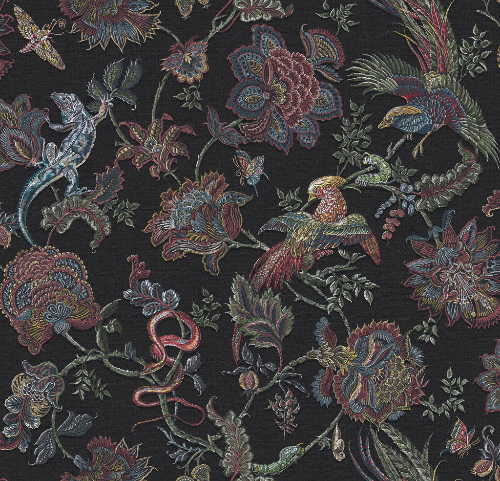 Eternal Weave Black Wallpaper (Set of 2). - 143235_TILE_01.jpg