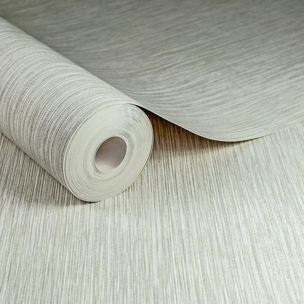 Grasscloth Natural Wallpaper | Cream Wallpaper | Boutique