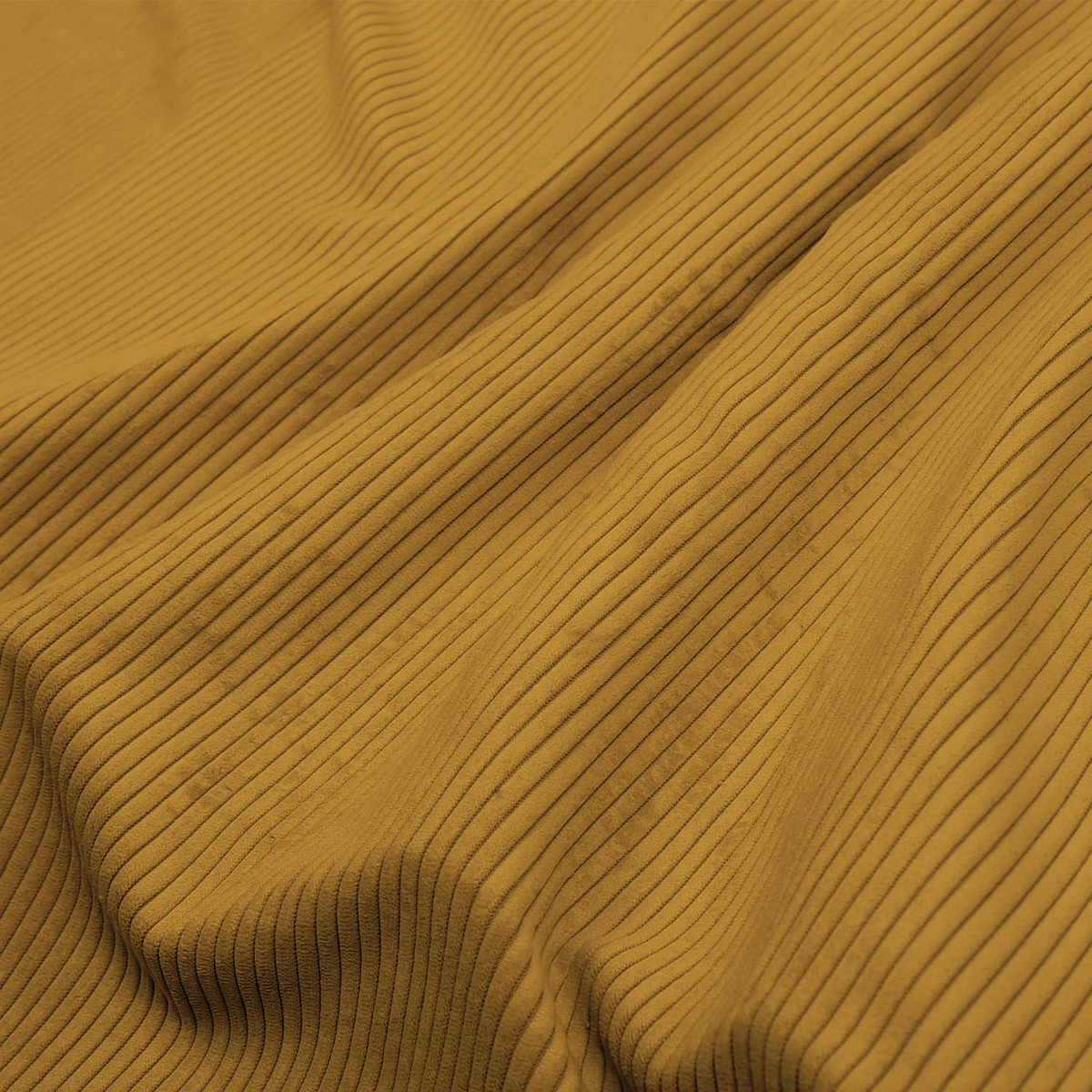 Corduroy Amber Curtains