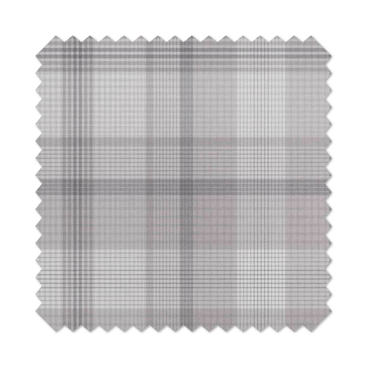 Heritage Plaid Vorhänge Grau