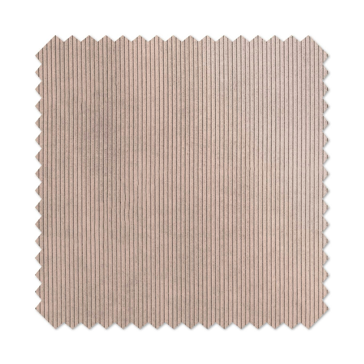 Rideaux Corduroy rose poudré