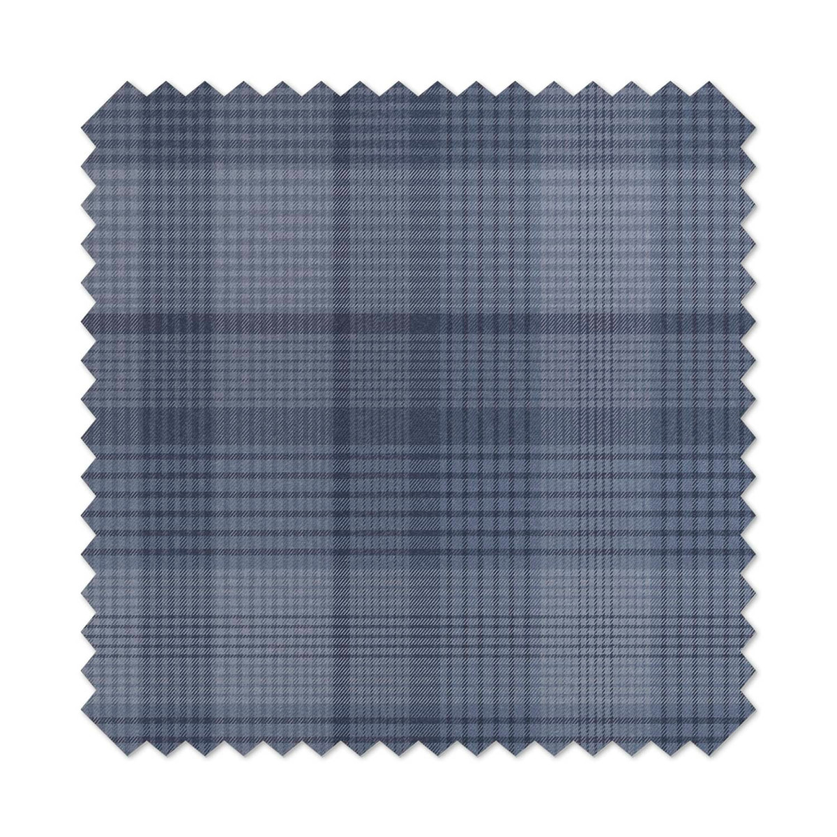 Heritage Plaid blauw gordijnen