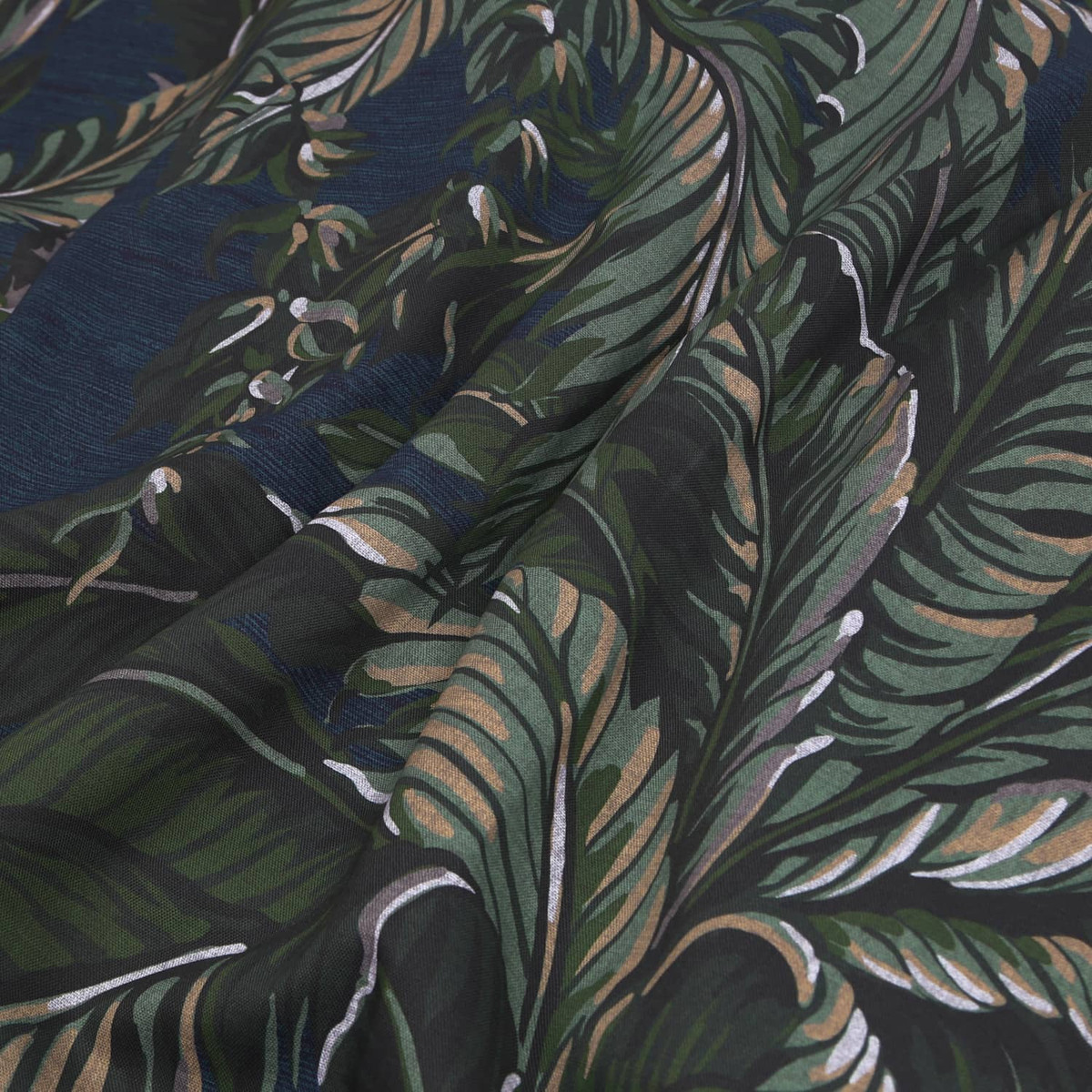 Daintree Palm Midnight Roller Shade