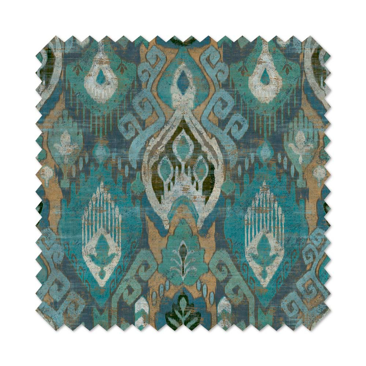 Store enrouleur Daraee Tapestry bleu nuit