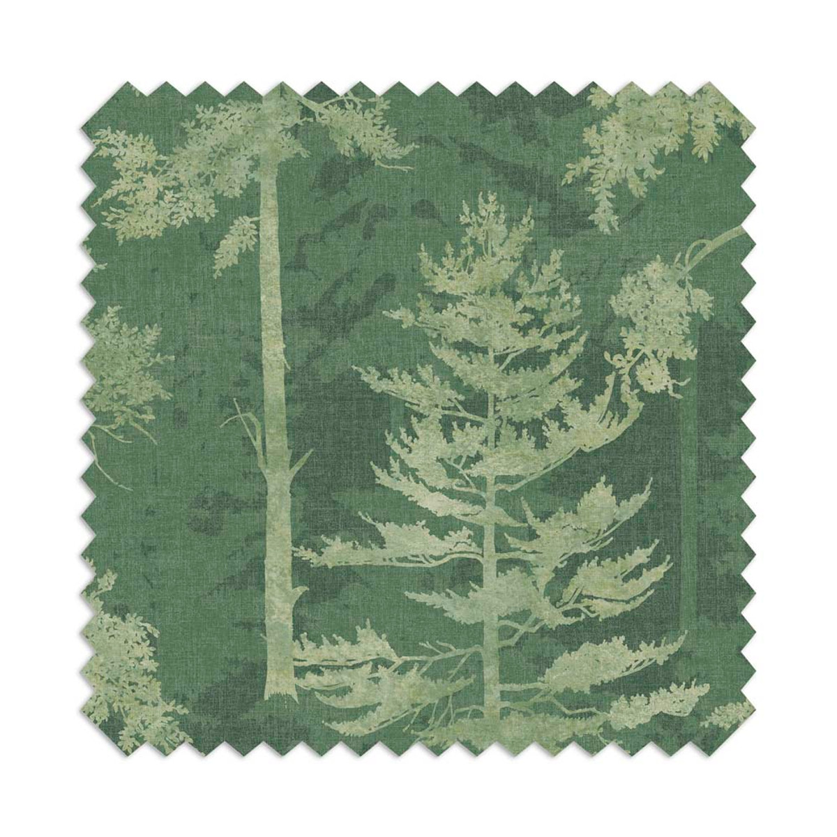 Norse Forest Soft Emerald Roman Shade