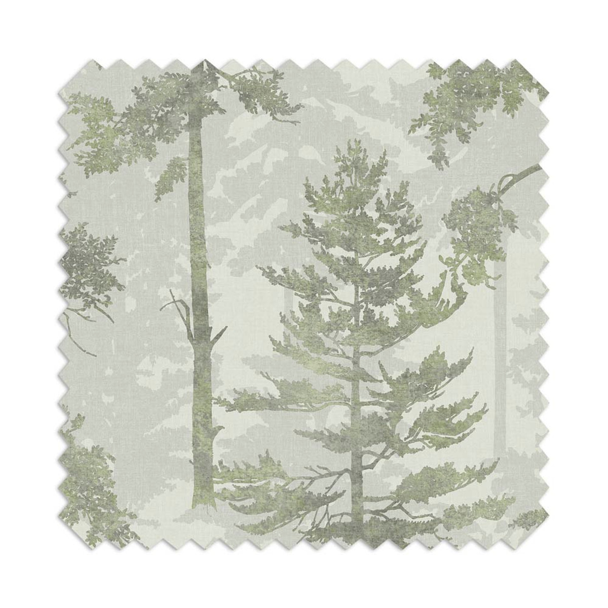 Rideaux Norse Forest vert doux