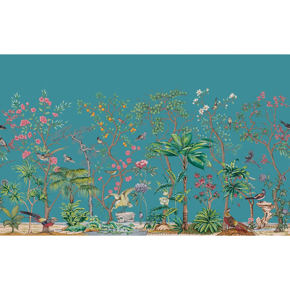 Papier peint panoramique sur mesure Mizuwonomu Tori Mariposa