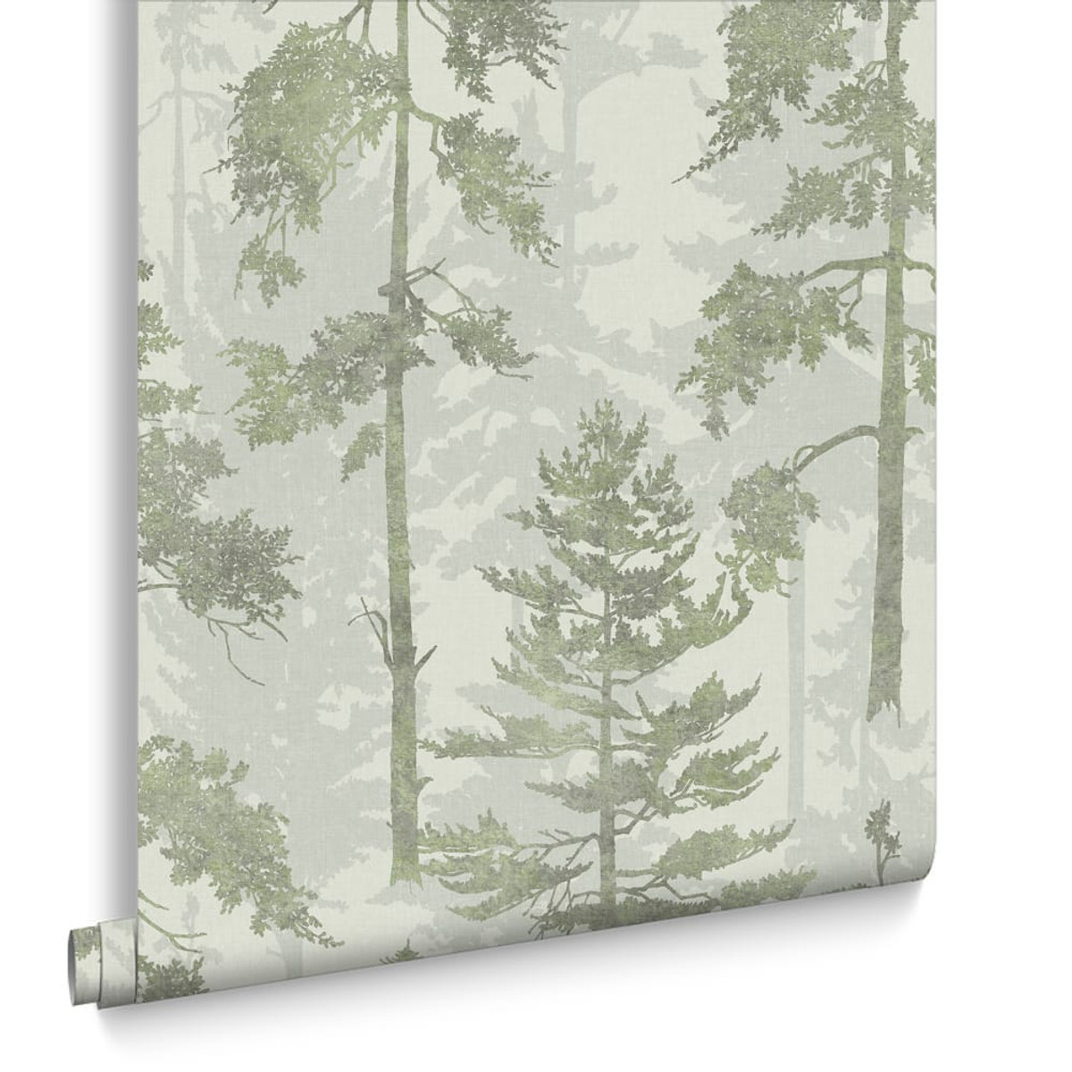 Norse Forest groen behang