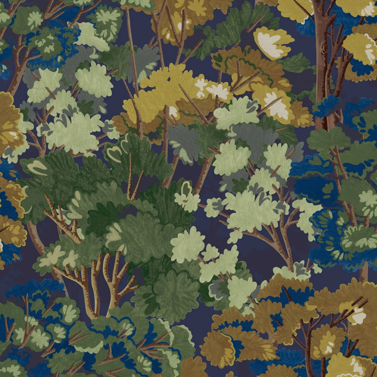Folklore Tree Midnight  Wallpaper