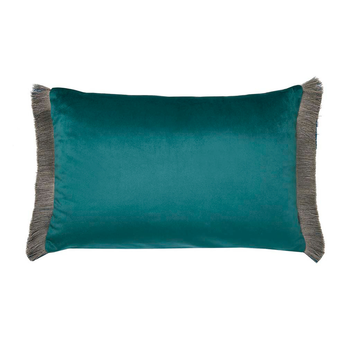 Fringe Opulence Lush Jewel Cushion