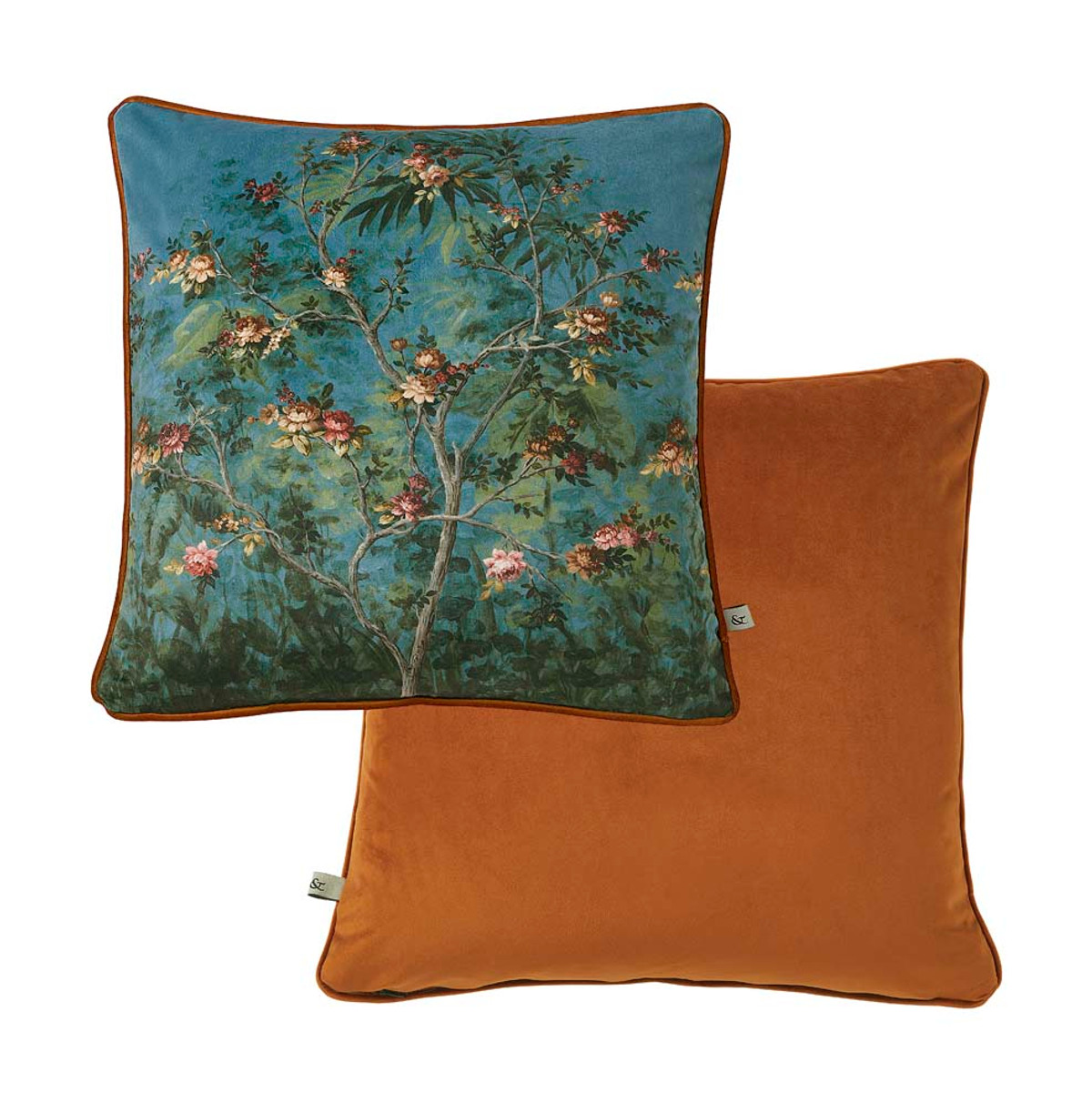 Night Garden Navy Cushion