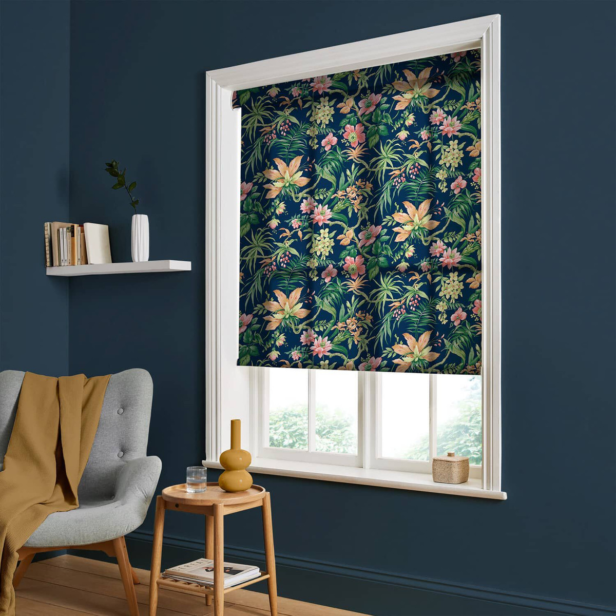 Tesronto Navy Roller Blind