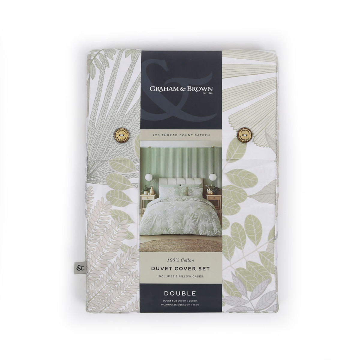 Bohemia Sage Duvet Cover Set