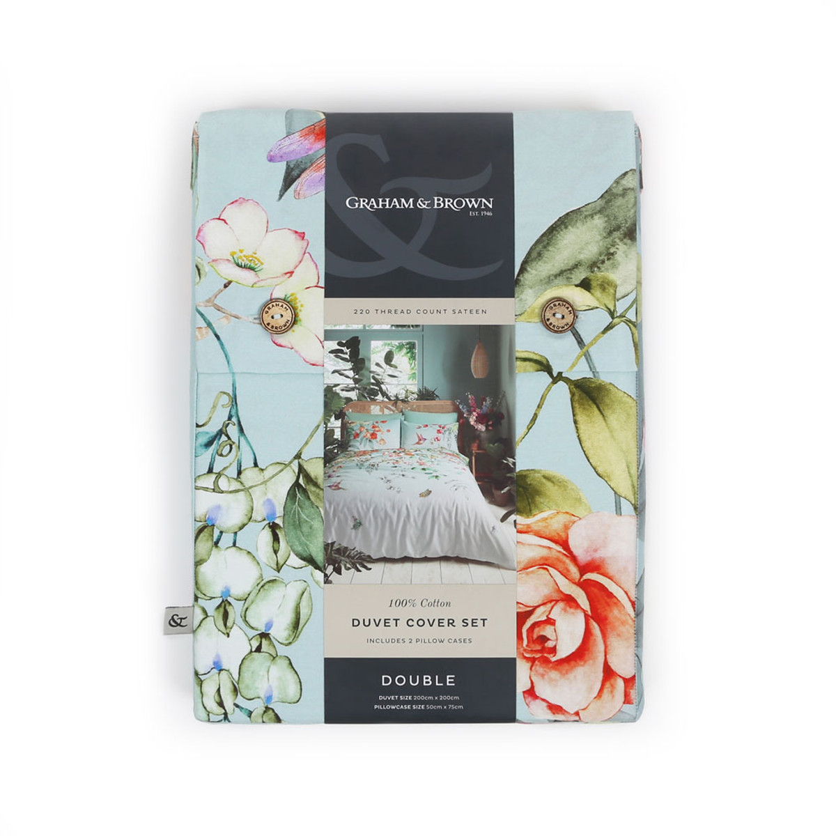 Ethereal Flora Duvet Cover Set