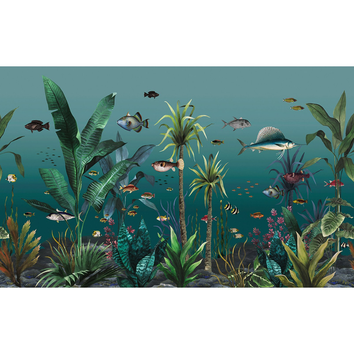 Technicolour Aquarium Teal  Bespoke Mural - 124699_TILE_01.jpg