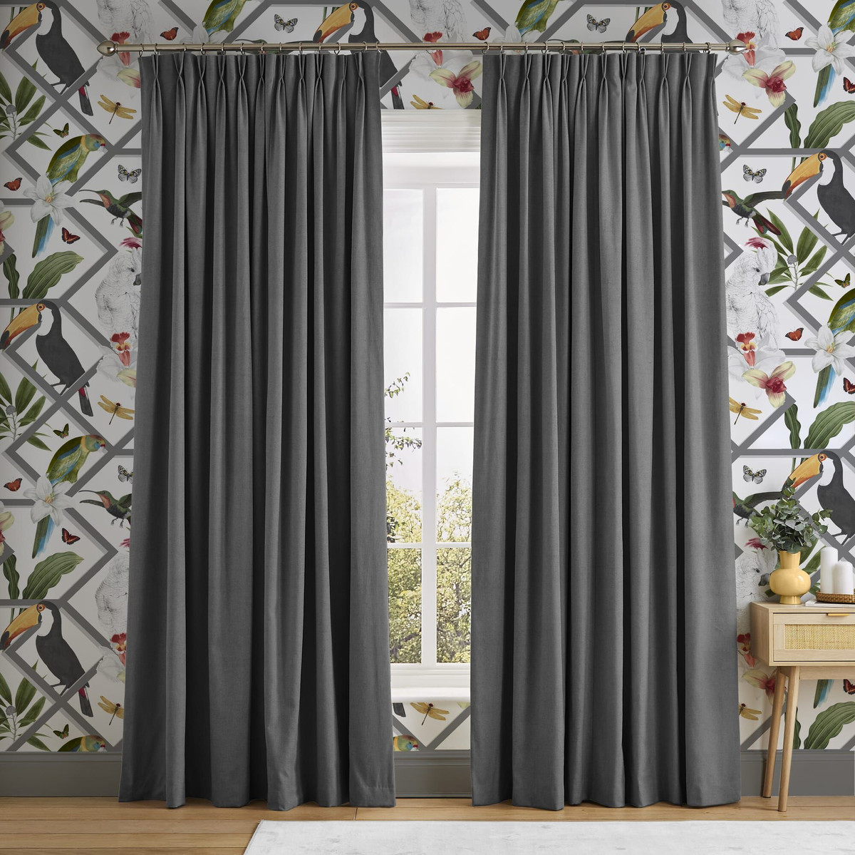 Serenity Slate Curtains