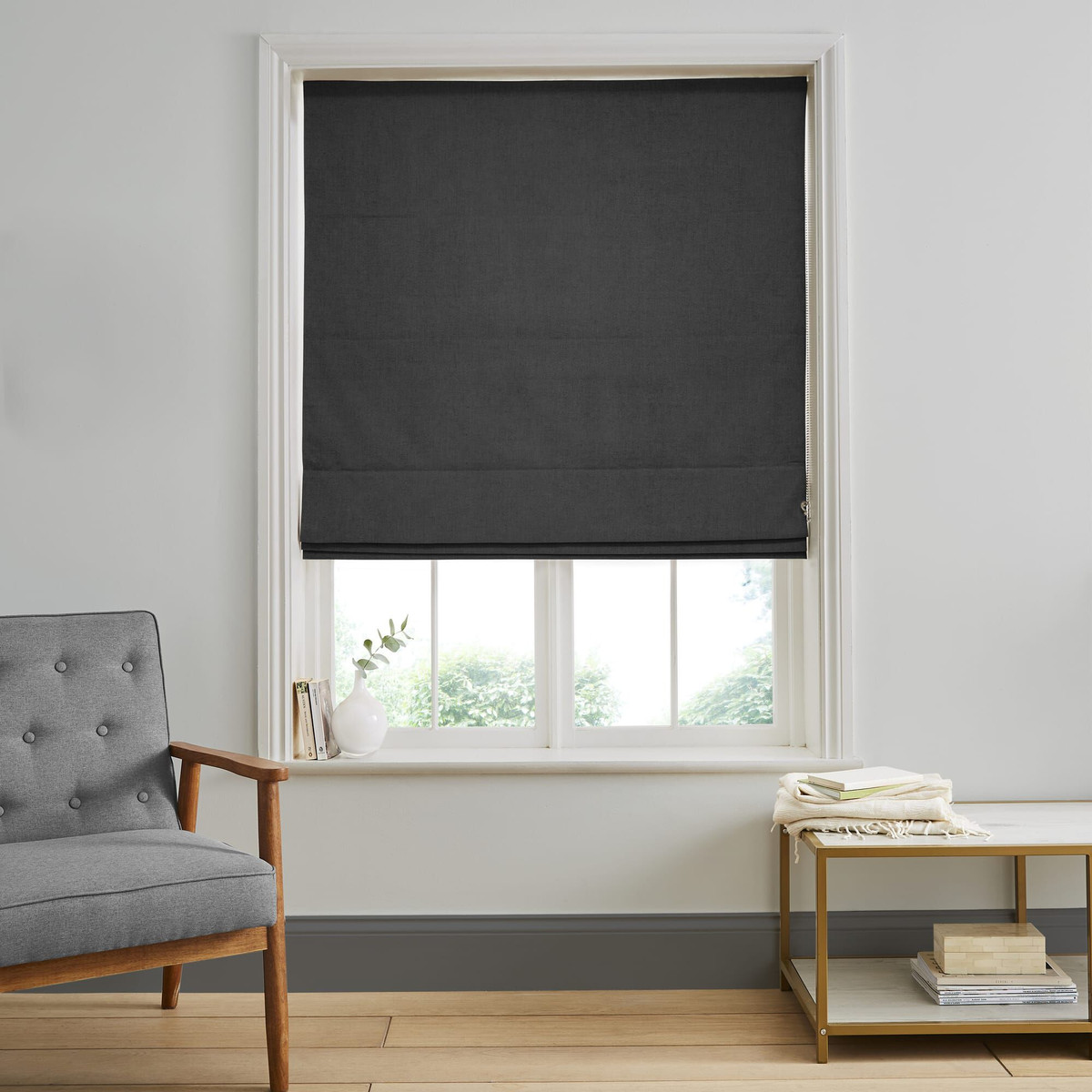 Serenity Shadow Roman Blind