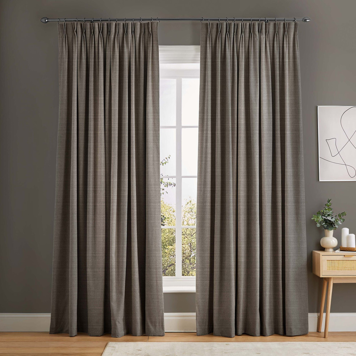 Palm Bronze Curtains