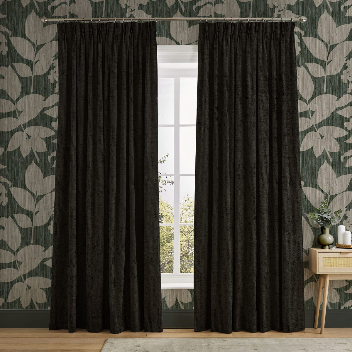 Serenity Brown Curtains