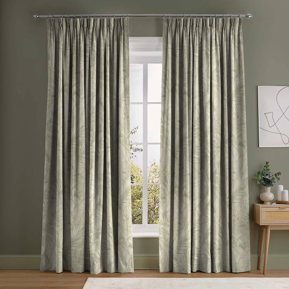 Paradys Sage Curtains