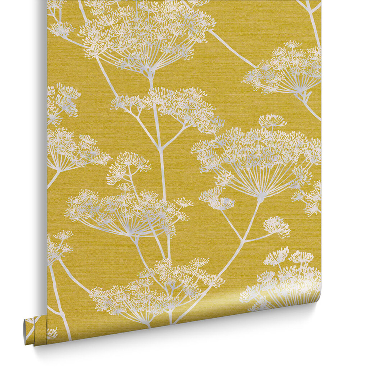 Hortus Mustard Wallpaper