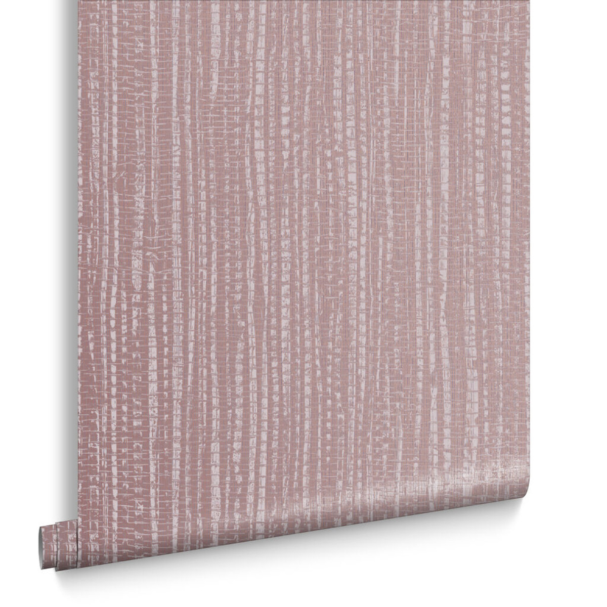 Bamboo Texture Pink Wallpaper