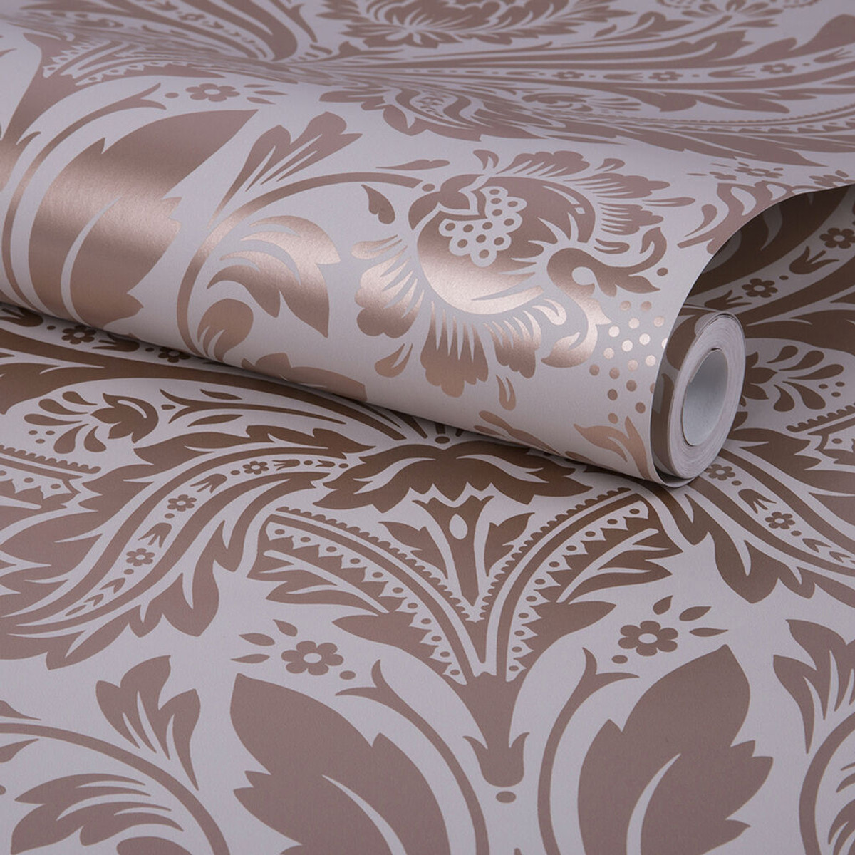 Dorma Plain Mink Wallpaper  Dunelm