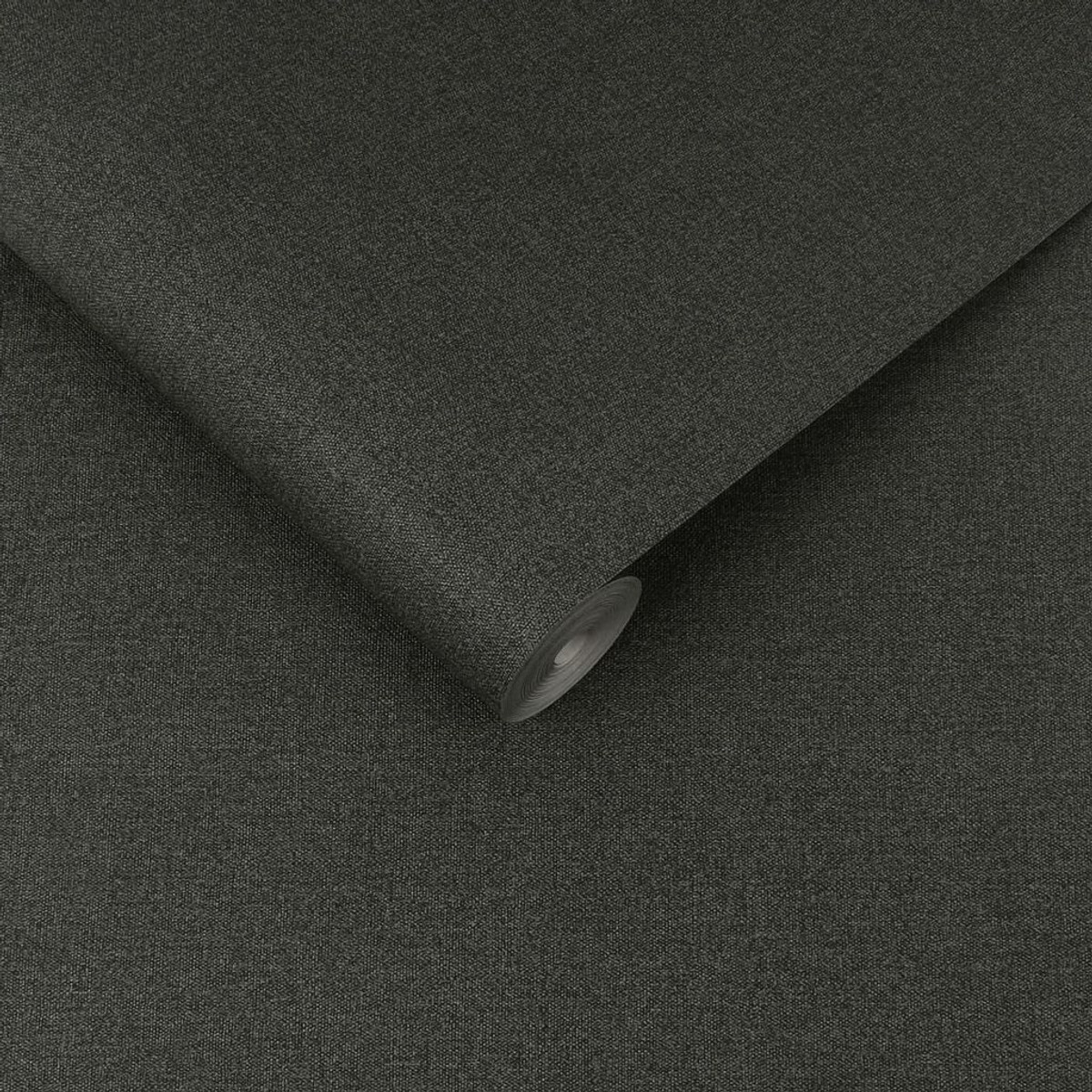 Twill Deep Grey Wallpaper