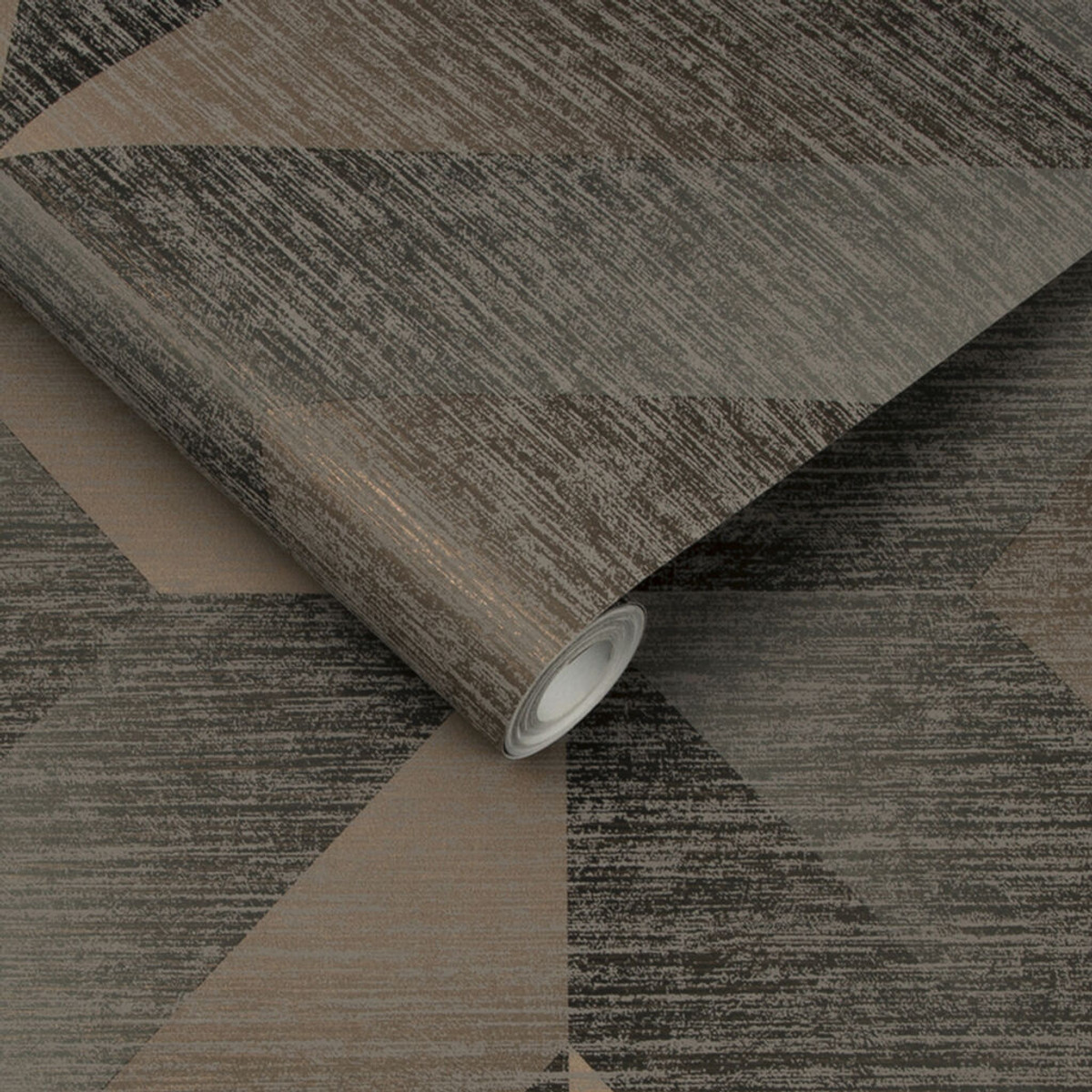 Atelier Geo Bronze Wallpaper