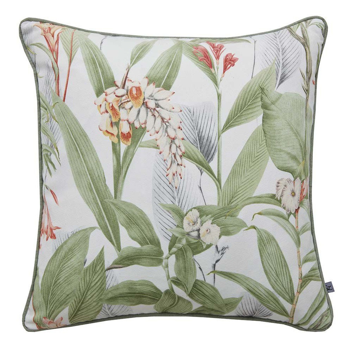 Botanical Green Cushion