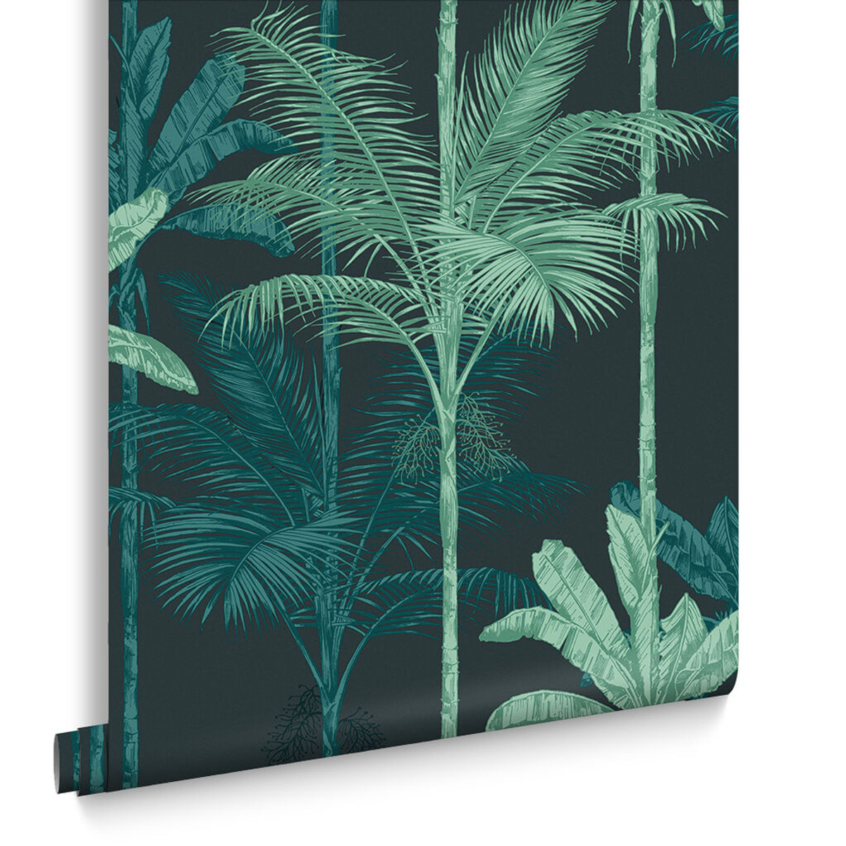 Jungle Mood Green Wallpaper