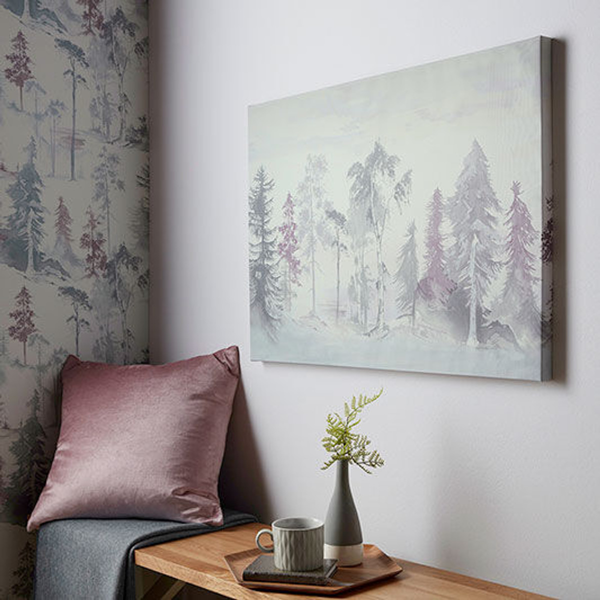 Mystical Forest Walk Wall Art