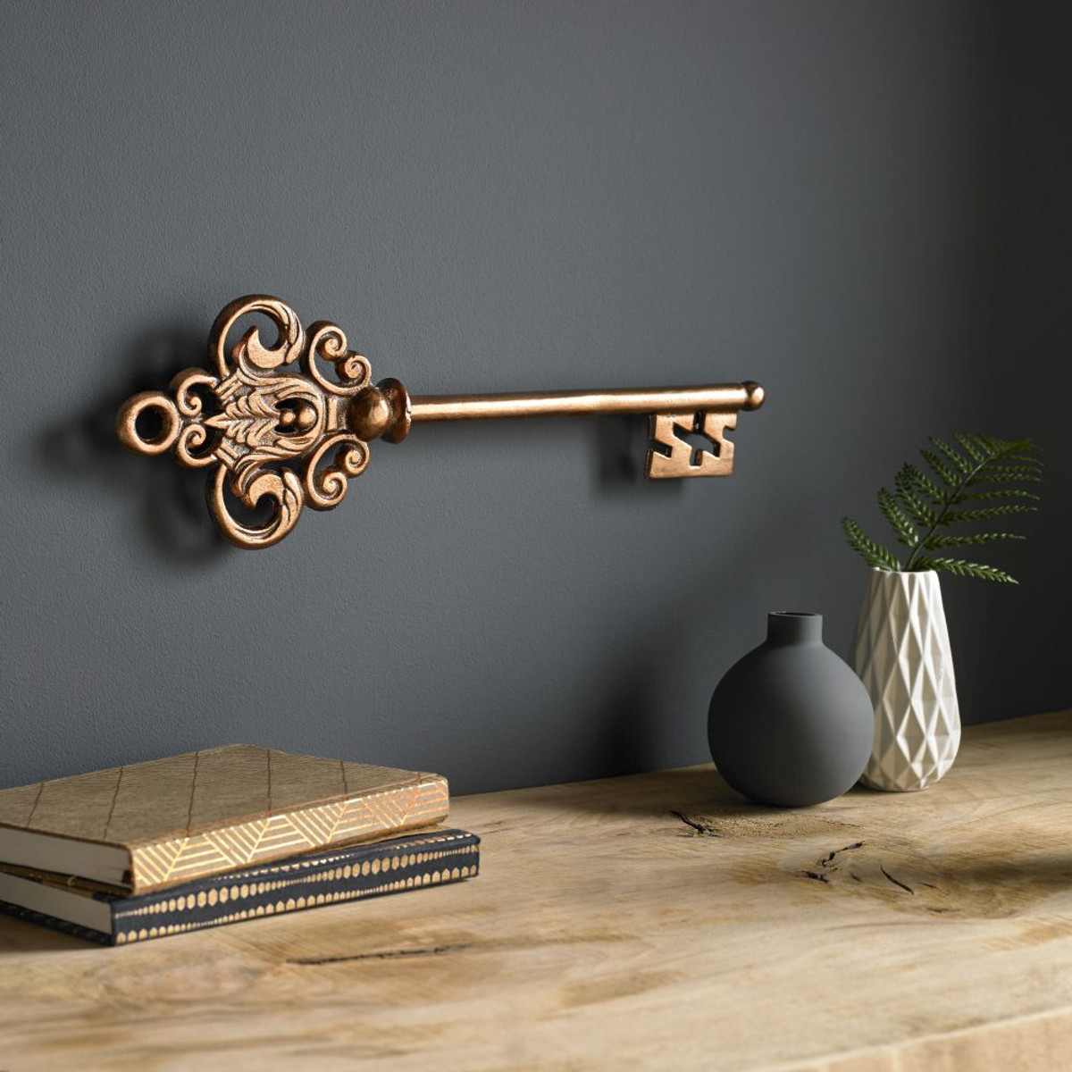 Castle Key Rose Gold Wall Art