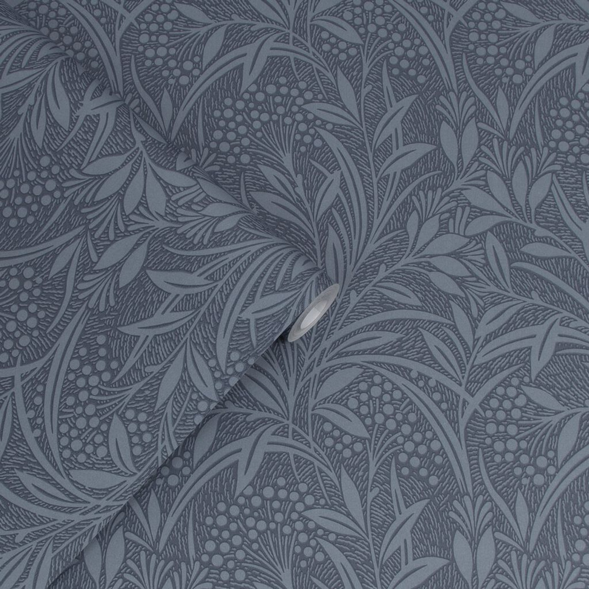 Laura Ashley Barley Dusky Seaspray Wallpaper