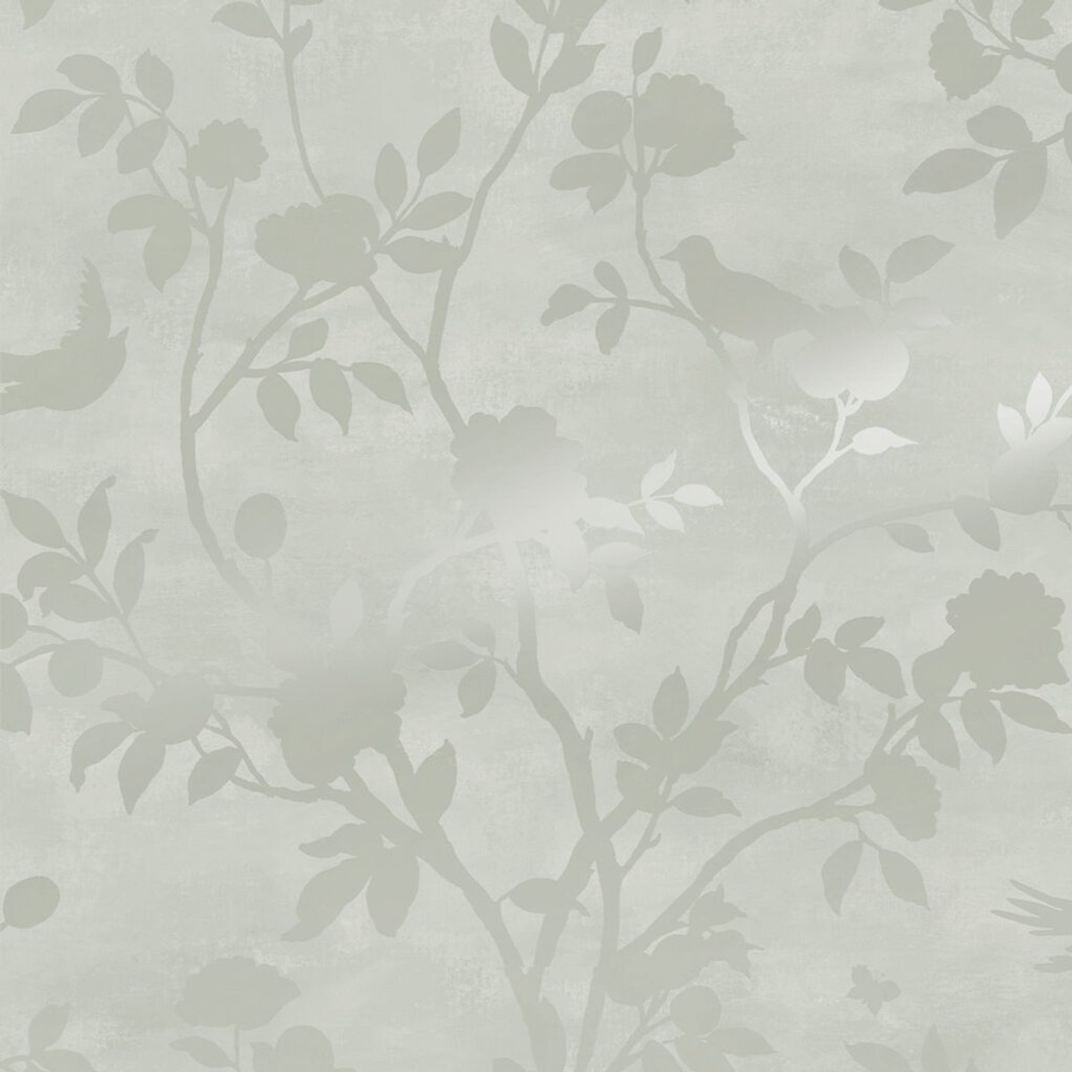 laura ashley eglantine silhouette eau de nil wallpaper