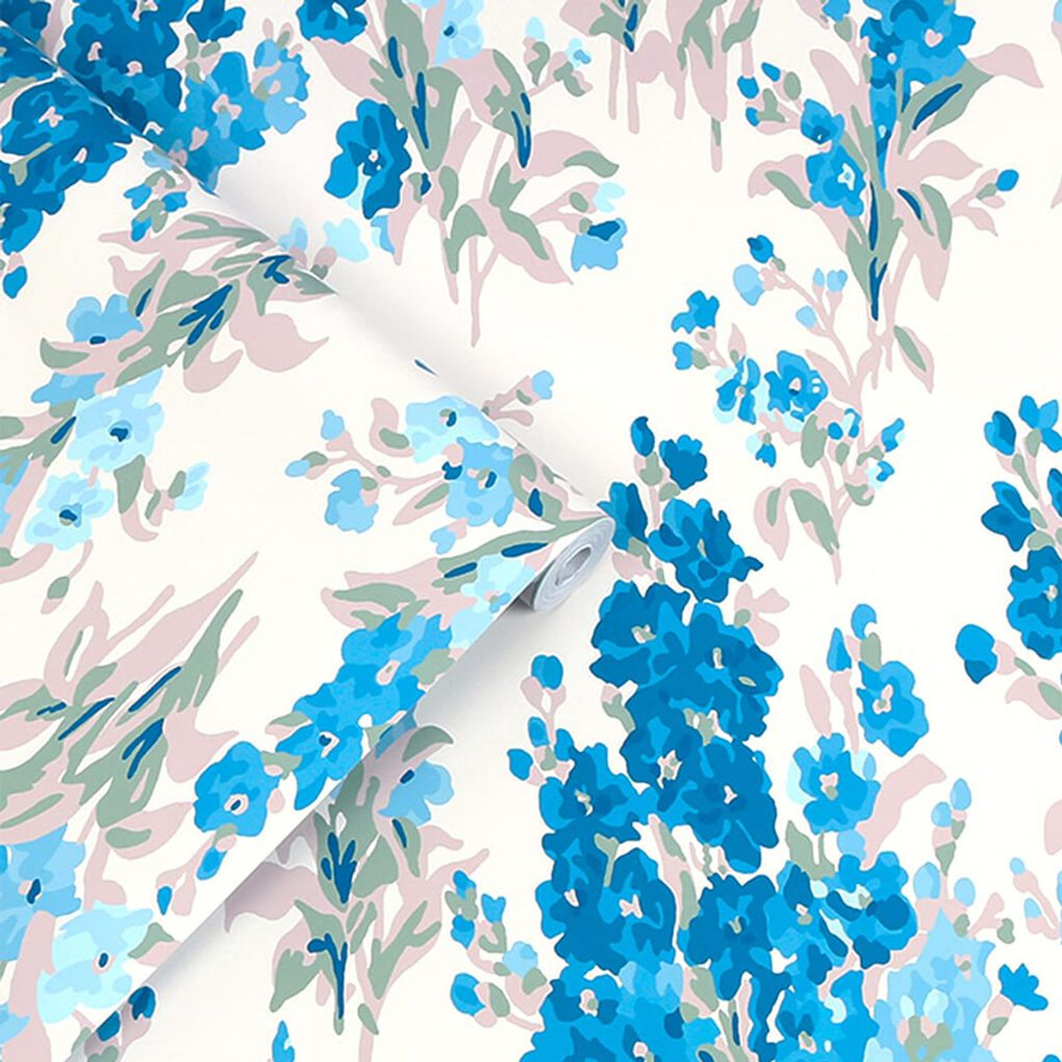 laura ashley stocks blue sky wallpaper