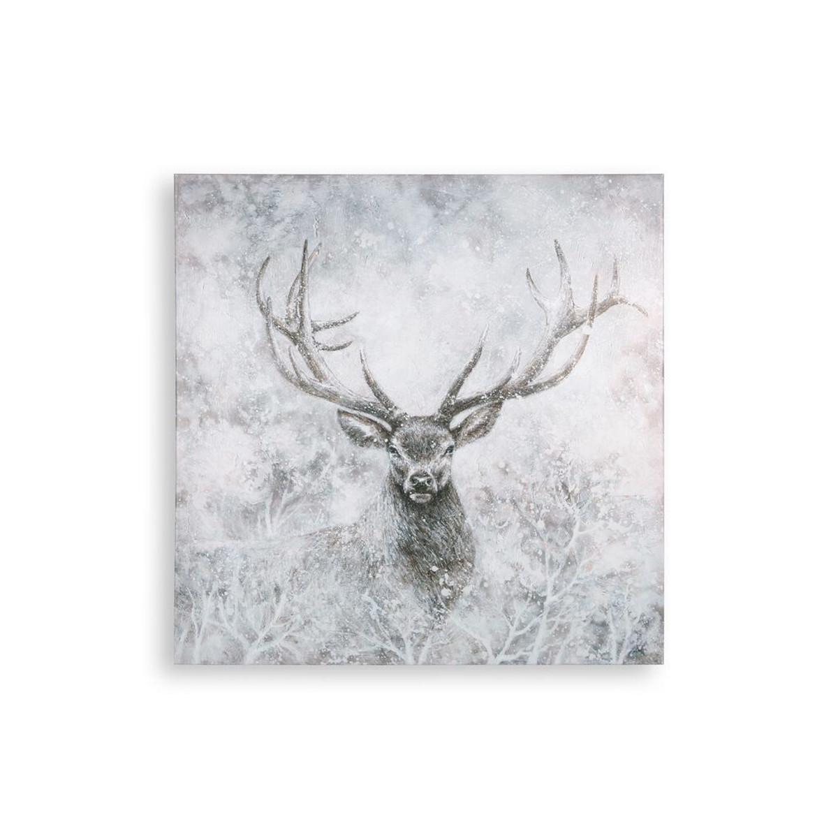 Autumn Stag Canvas Wall Art