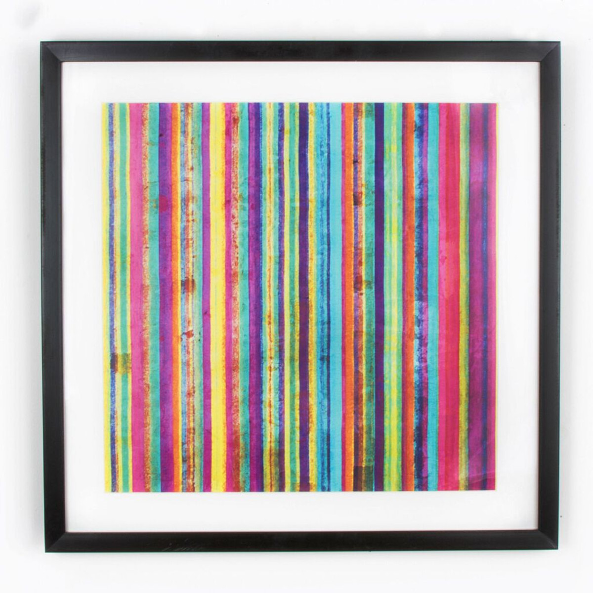 Neon Stripe Wall Art