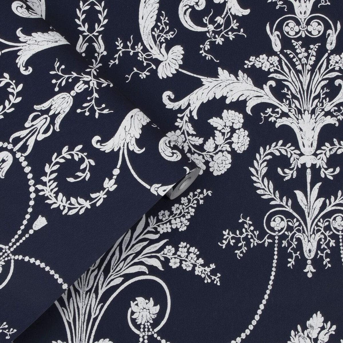 laura ashley josette midnight wallpaper